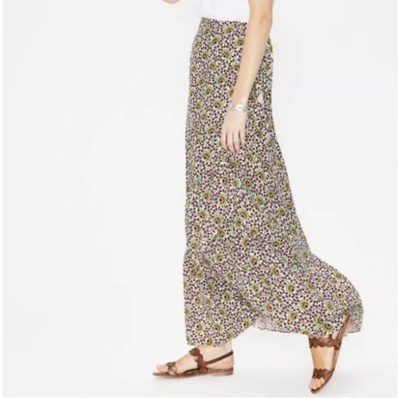 Boden wrap skirt new, never used size 8 midi w/ bonus pockets light weight - Picture 3 of 11